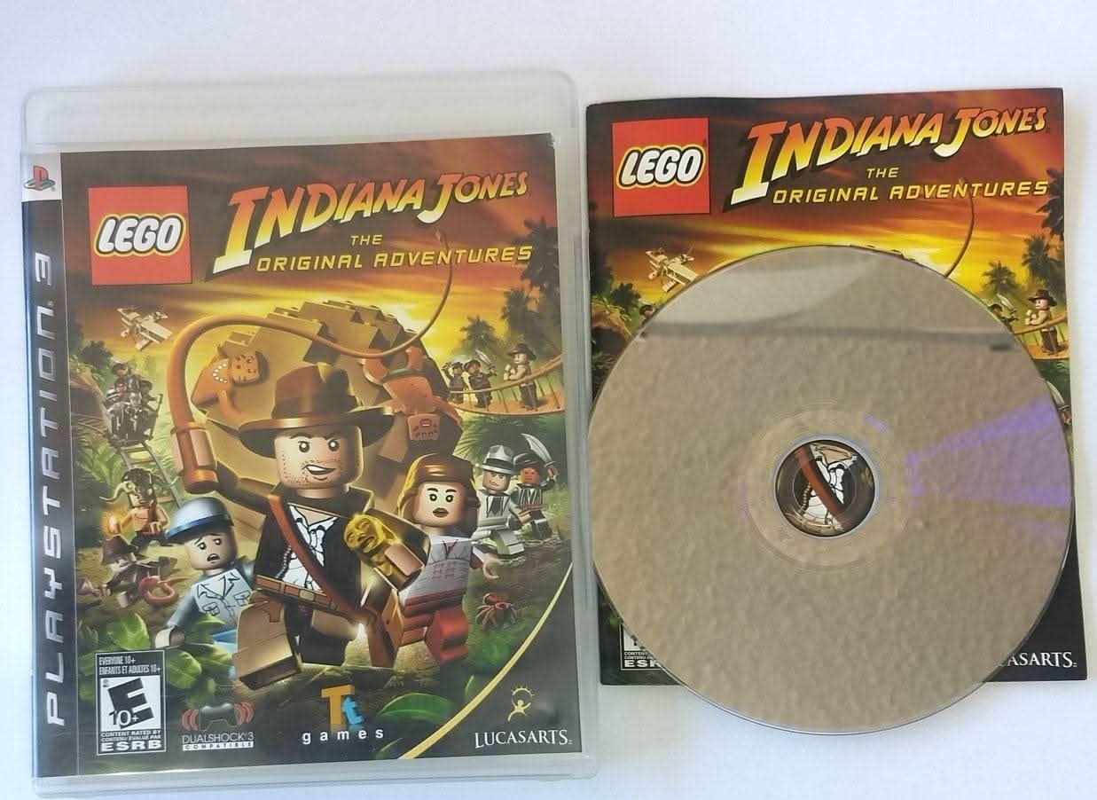 LEGO INDIANA JONES THE ORIGINAL ADVENTURES PLAYSTATION 3 PS3 - jeux video game-x
