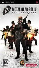 METAL GEAR SOLID PORTABLE OPS PLAYSTATION PORTABLE PSP - jeux video game-x
