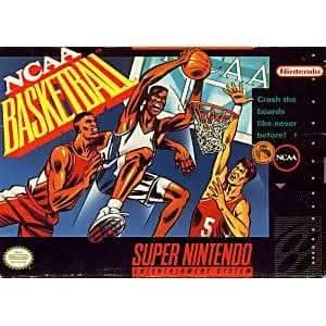 NCAA BASKETBALL SUPER NINTENDO SNES - jeux video game-x