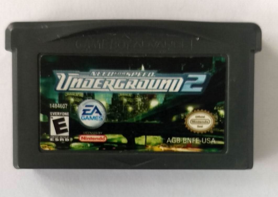 NEED FOR SPEED UNDERGROUND NFSU 2 GAME BOY ADVANCE GBA - jeux video game-x