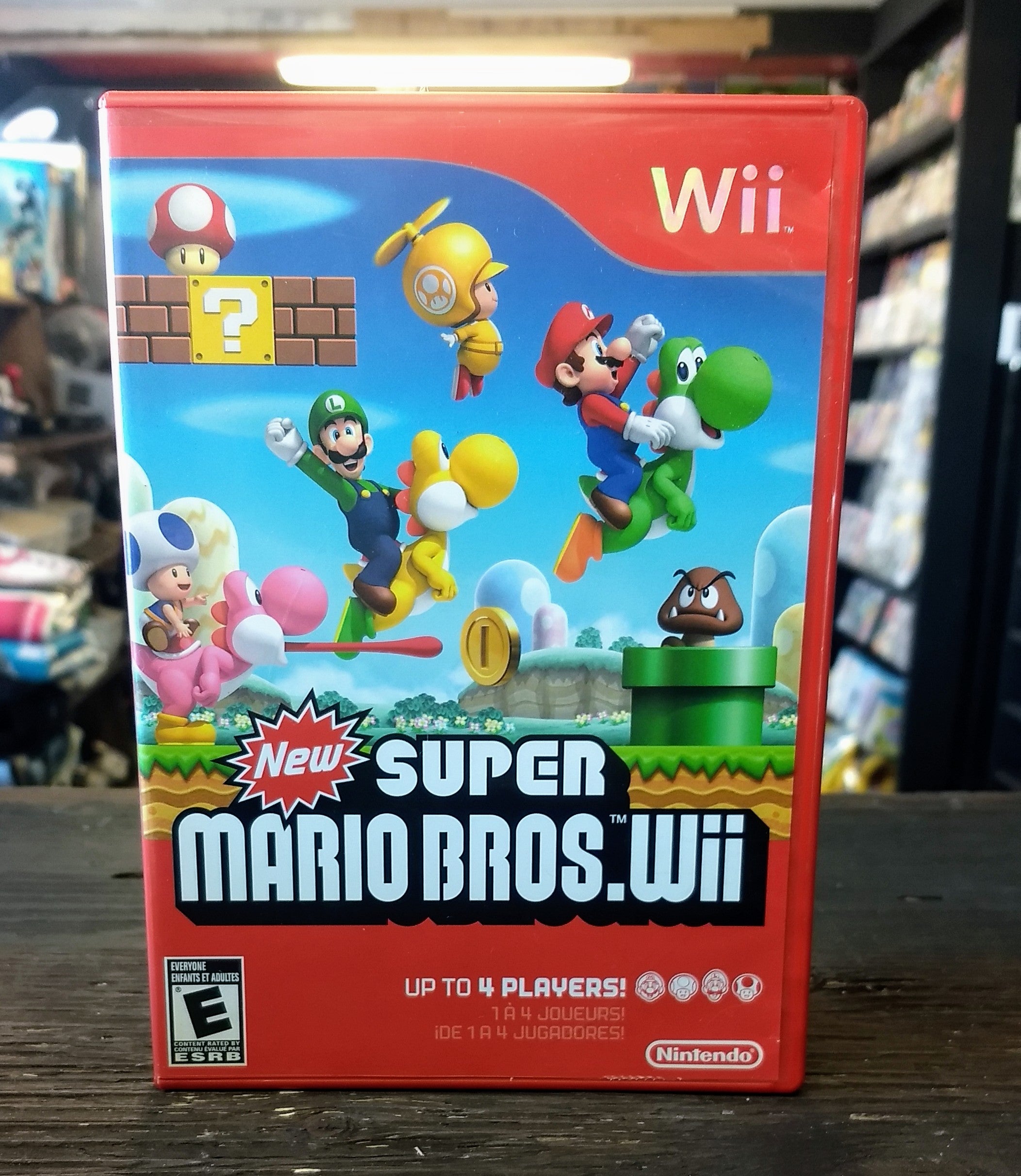 NEW SUPER MARIO BROS WII NINTENDO WII | jeux video game-x