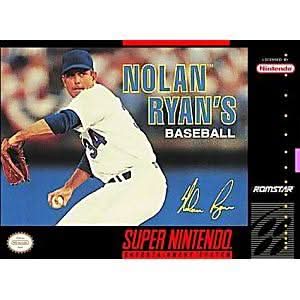 NOLAN RYAN'S BASEBALL SUPER NINTENDO SNES - jeux video game-x