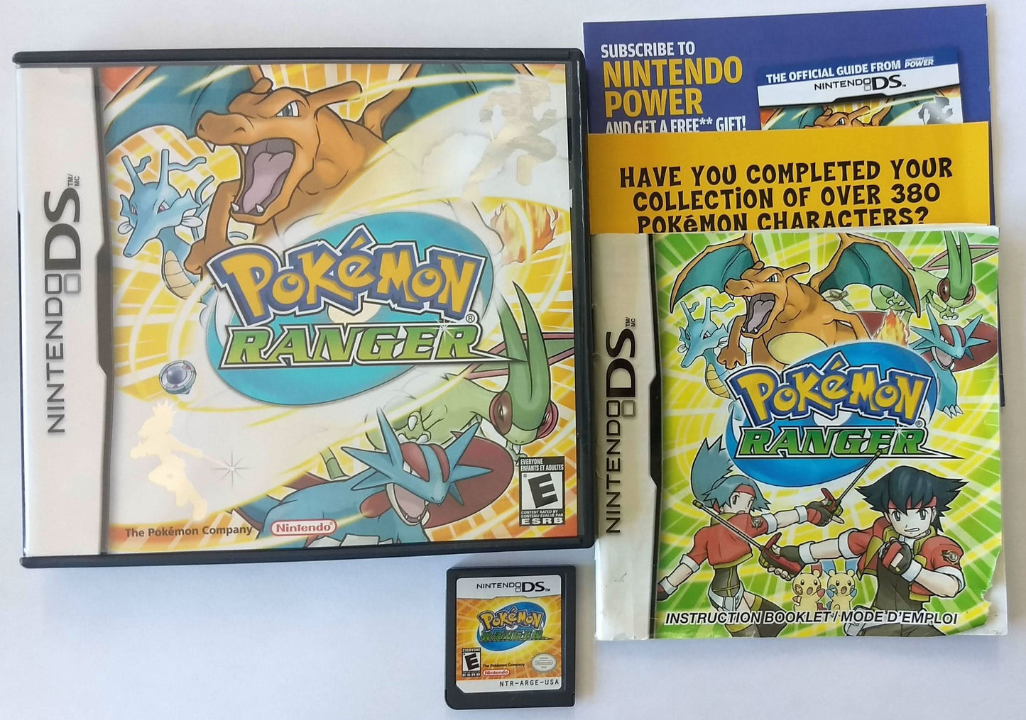 POKEMON RANGER NINTENDO DS - jeux video game-x