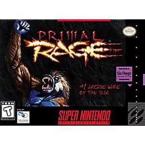 PRIMAL RAGE (SUPER NINTENDO SNES) - jeux video game-x