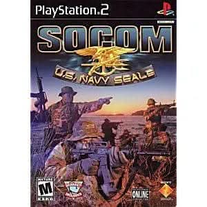 SOCOM US NAVY SEALS PLAYSTATION 2 PS2 - jeux video game-x