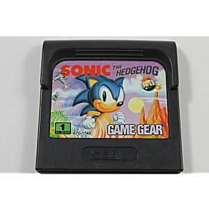SONIC THE HEDGEHOG SEGA GAME GEAR SGG - jeux video game-x