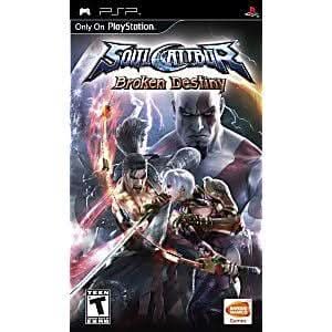 SOUL CALIBUR BROKEN DESTINY PLAYSTATION PORTABLE PSP - jeux video game-x