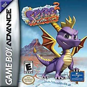 SPYRO 2: SEASON OF FLAME GAME BOY ADVANCE GBA - jeux video game-x
