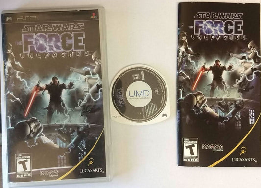 STAR WARS: THE FORCE UNLEASHED PLAYSTATION PORTABLE PSP - jeux video game-x