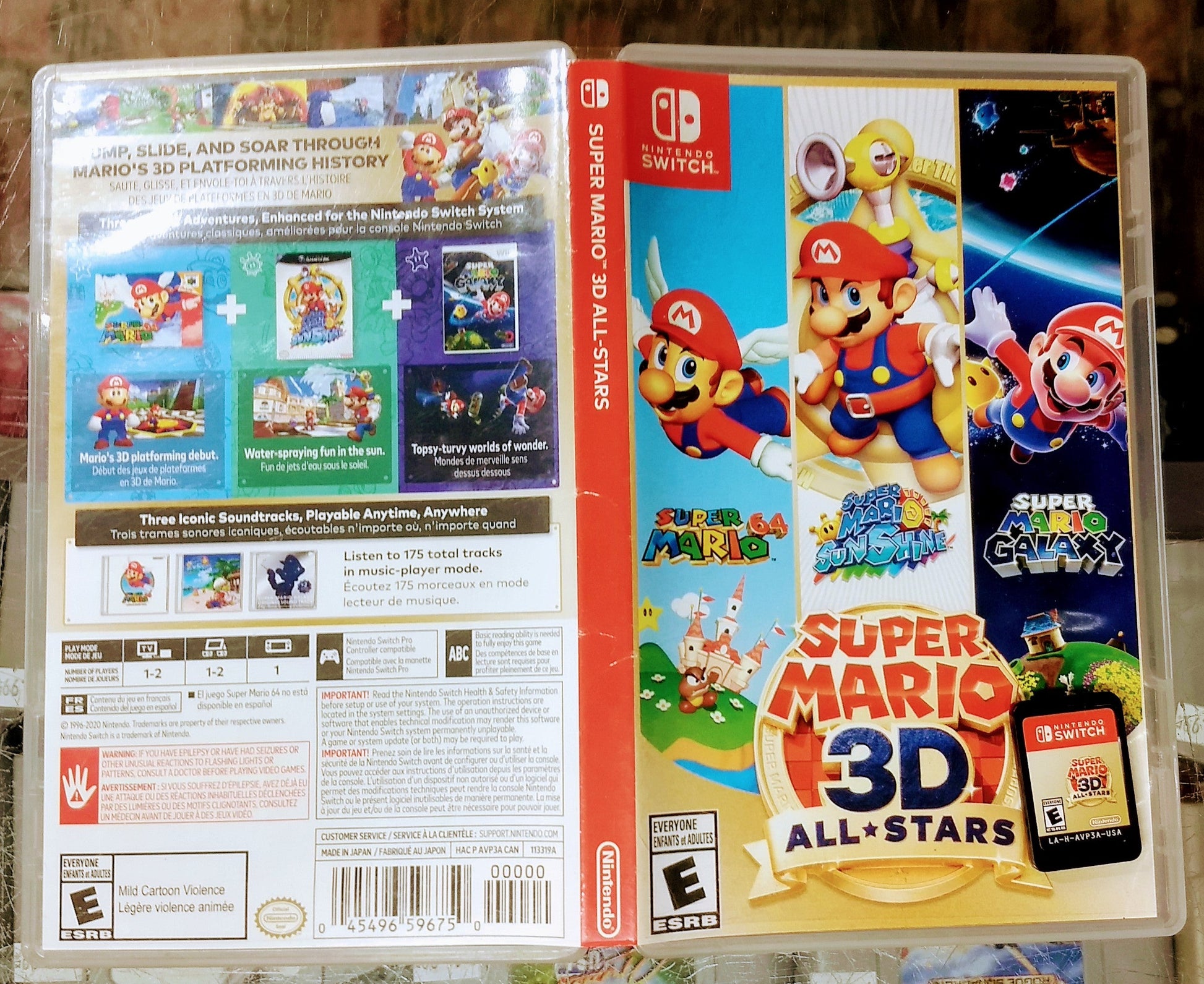 SUPER MARIO 3D ALL-STARS (NINTENDO SWITCH) - jeux video game-x