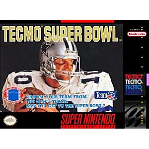 TECMO SUPER BOWL (SUPER NINTENDO SNES) - jeux video game-x