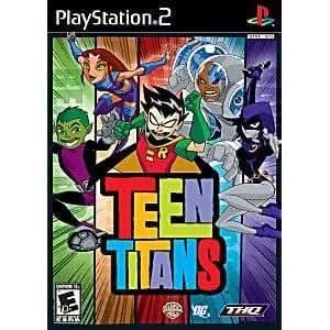 TEEN TITANS PLAYSTATION 2 PS2 - jeux video game-x