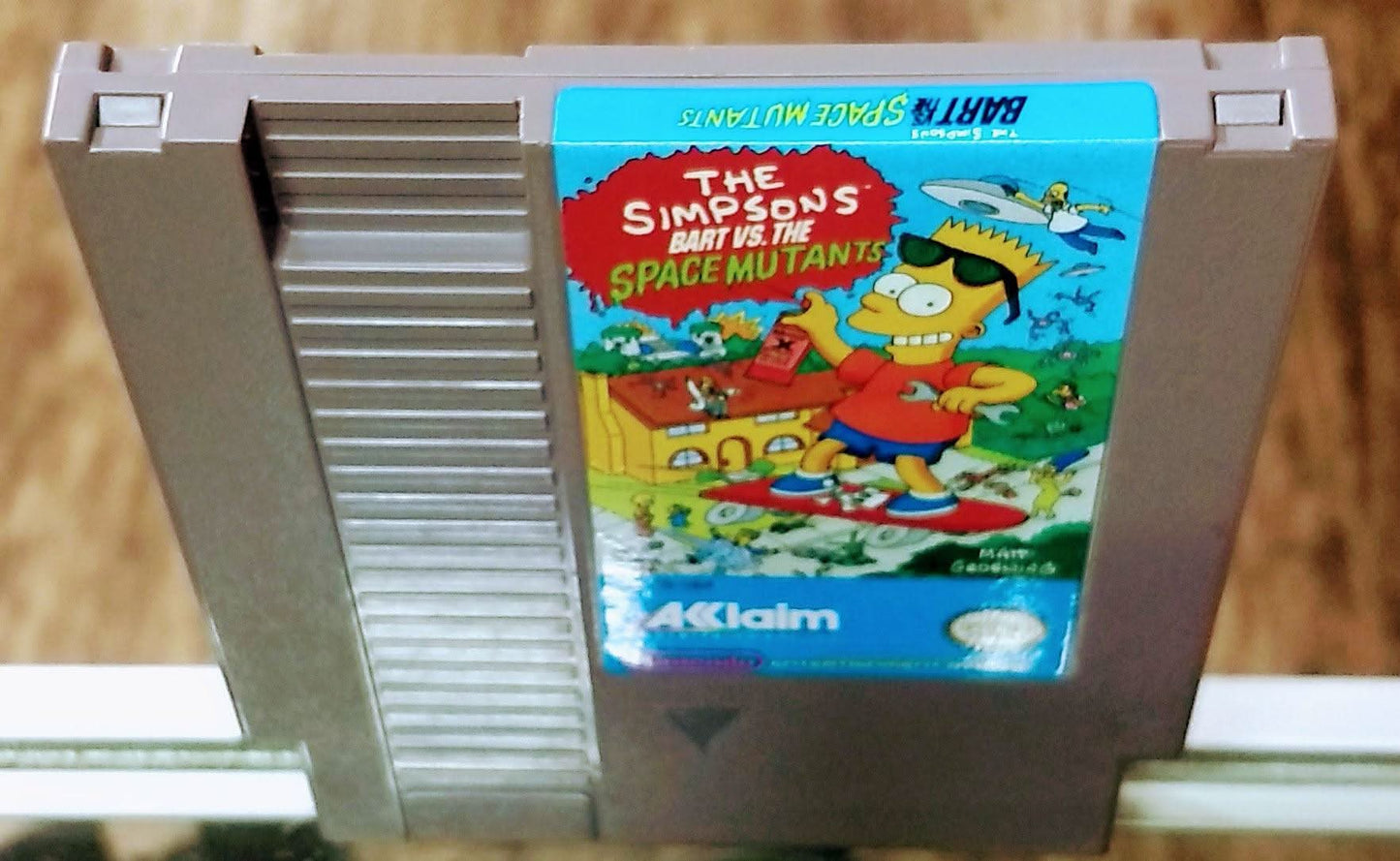 THE SIMPSONS BART VS THE SPACE MUTANTS NINTENDO NES - jeux video game-x