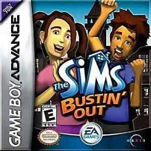 THE SIMS BUSTIN 'OUT (GAME BOY ADVANCE GBA) - jeux video game-x