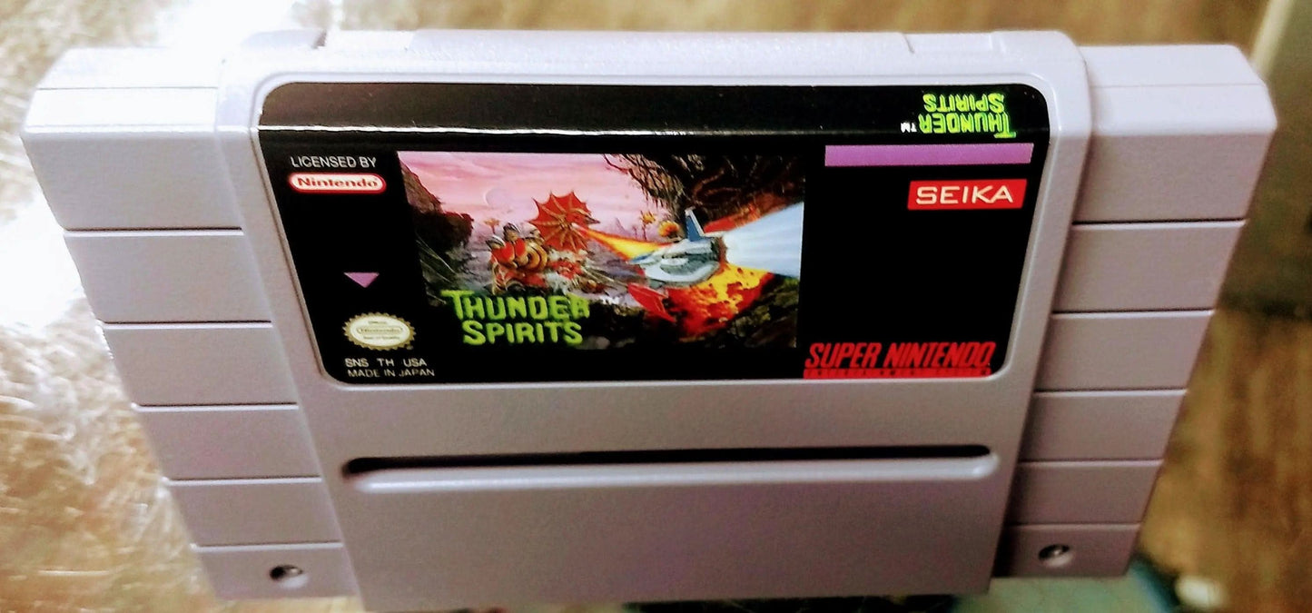 THUNDER SPIRITS SUPER NINTENDO SNES - jeux video game-x