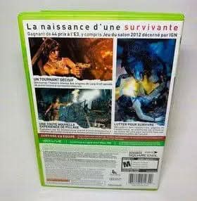TOMB RAIDER XBOX 360 X360 - jeux video game-x