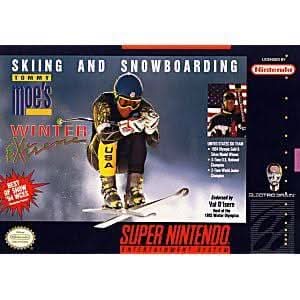 TOMMY MOE'S WINTER EXTREME: SKIING & SNOWBOARDING SUPER NINTENDO SNES - jeux video game-x