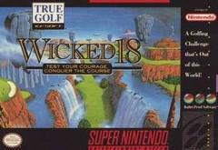 TRUE GOLF CLASSICS: WICKED 18 SUPER NINTENDO SNES - jeux video game-x