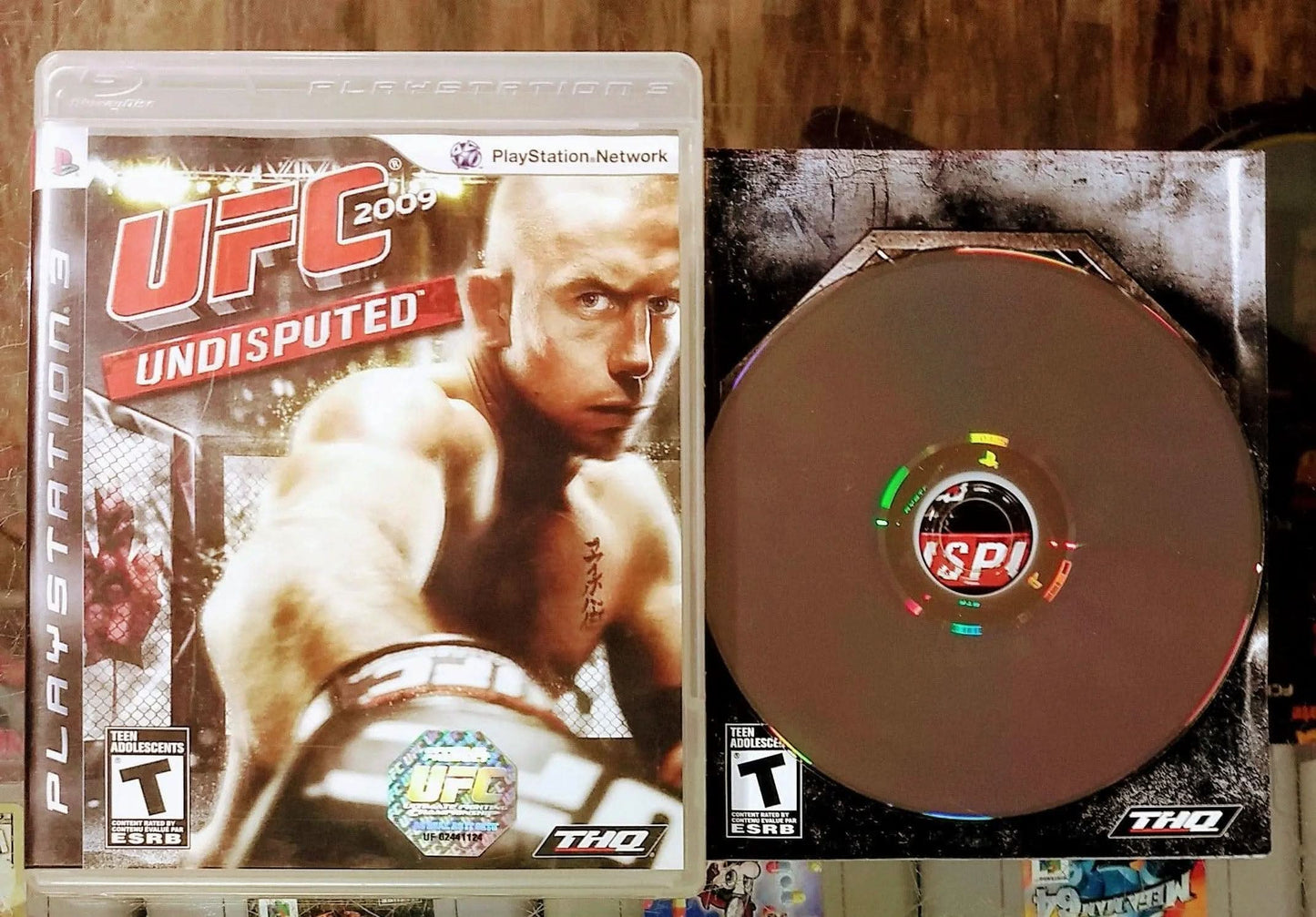 UFC 2009 UNDISPUTED PLAYSTATION 3 PS3 - jeux video game-x