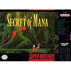 SECRET OF MANA (SUPER NINTENDO) - jeux video game-x