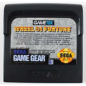 WHEEL OF FORTUNE SEGA GAME GEAR SGG - jeux video game-x