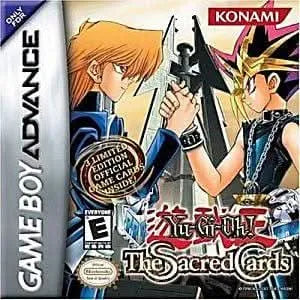 YU-GI-OH THE SACRED CARDS GAME BOY ADVANCE GBA - jeux video game-x