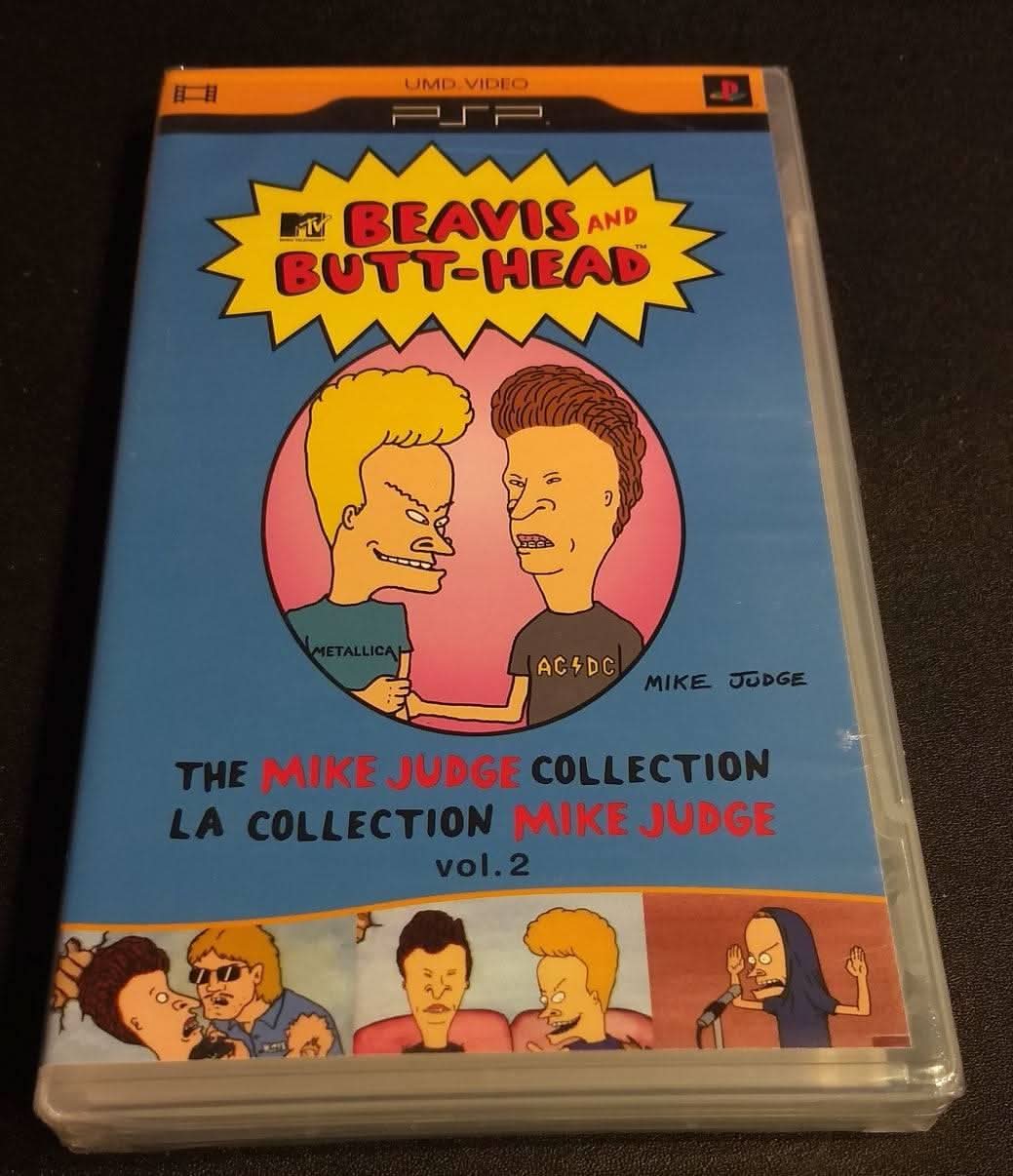 BEAVIS AND BUTT-HEAD VOL.2 UMD VIDEO (FILM) (PLAYSTATION PORTABLE PSP) - jeux video game-x