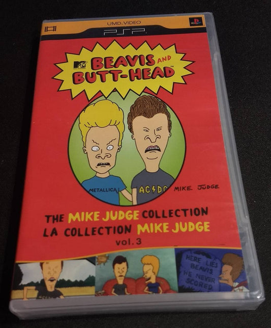 BEAVIS AND BUTT-HEAD VOL.3 UMD VIDEO (FILM) (PLAYSTATION PORTABLE PSP) - jeux video game-x