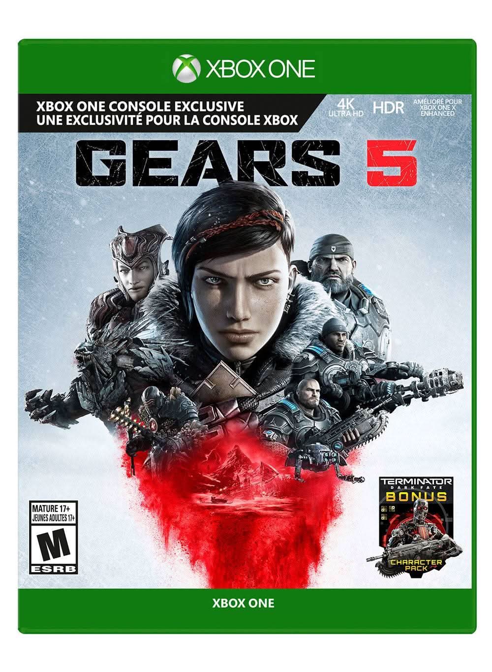 GEARS 5 XBOX ONE XONE - jeux video game-x