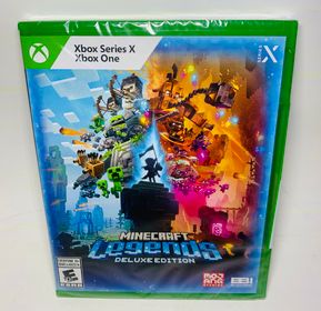Minecraft Legends Deluxe Edition XBOX ONE ET XBOX SERIES XSERIES XONE - jeux video game-x