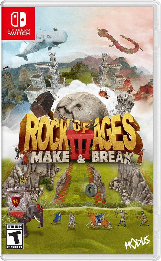 ROCK OF AGES III 3: MAKE & BREAK (NINTENDO SWITCH) - jeux video game-x