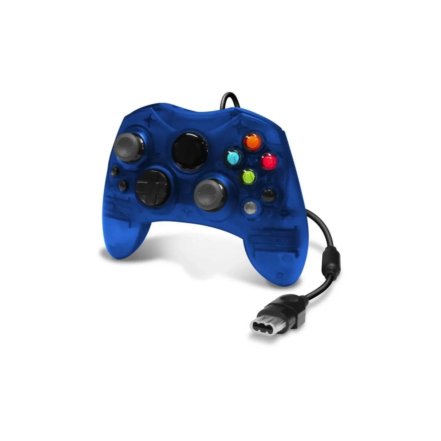 Manette Microsoft Xbox Première Génération – Officielle, Filaire, Noire, Occasion