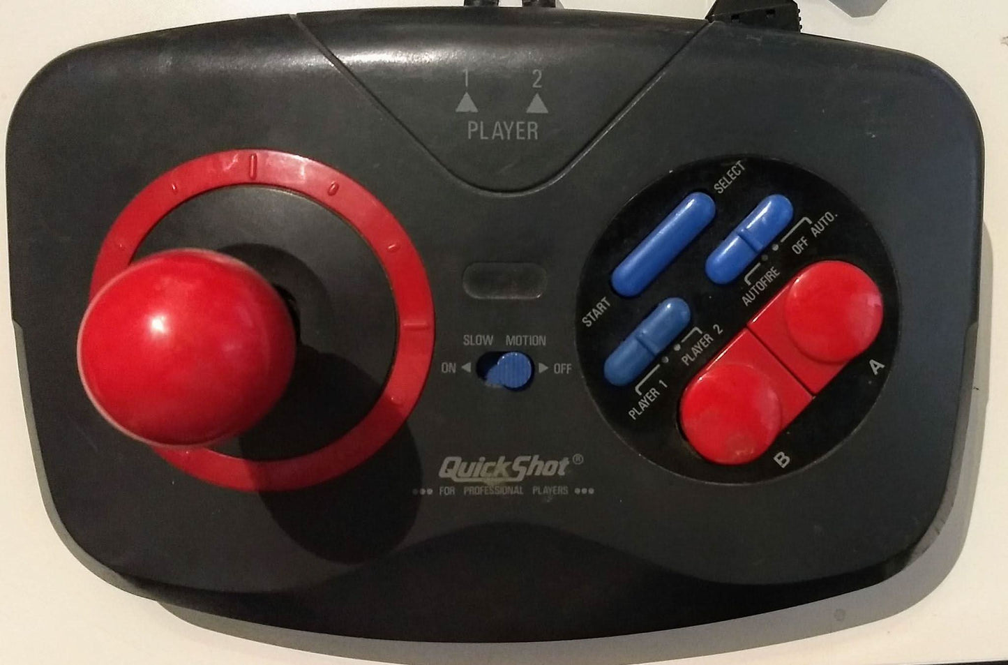 QuickShot NES Nintendo Controller Arcade Stick Joystick Model #QS-128N - jeux video game-x