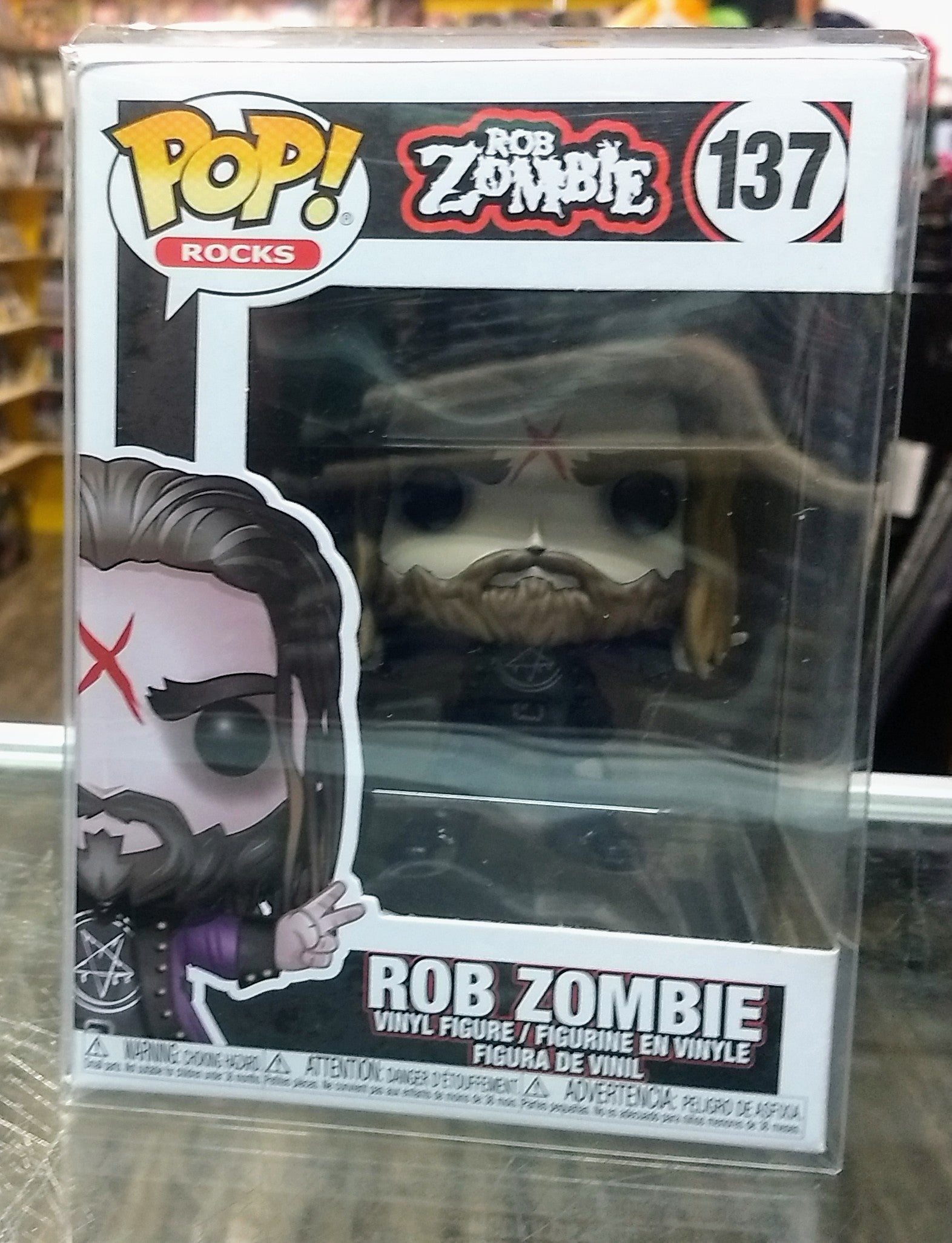 FUNKO POP ROCKS ROB ZOMBIE #137