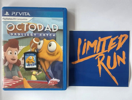 OCTODAD DADLIEST CATCH LIMITED RUN GAMES LRG#11 PLAYSTATION VITA - jeux video game-x