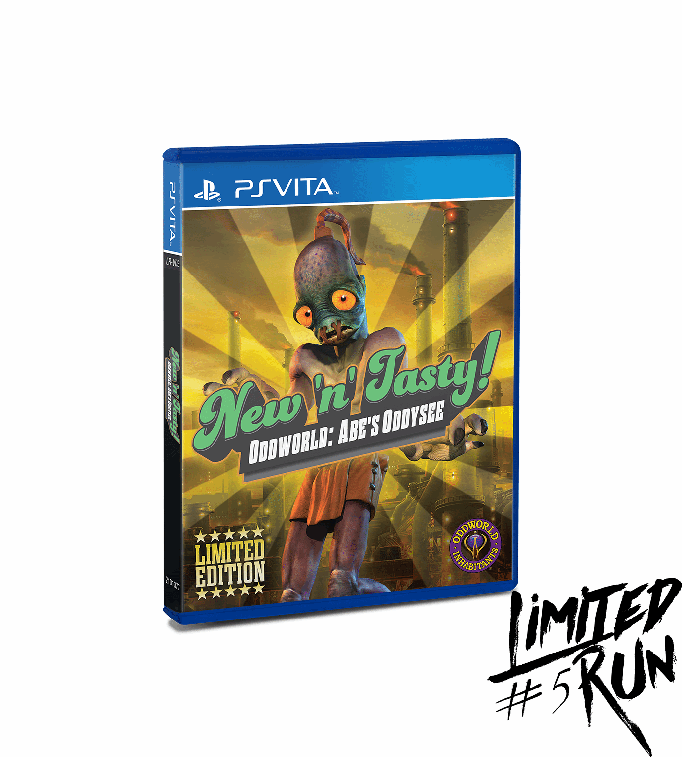 ODDWORLD NEW & TASTY (JUEGOS DE CARRERA LIMITADA LRG #5) (PLAYSTATION VITA)  | jeux video game-x