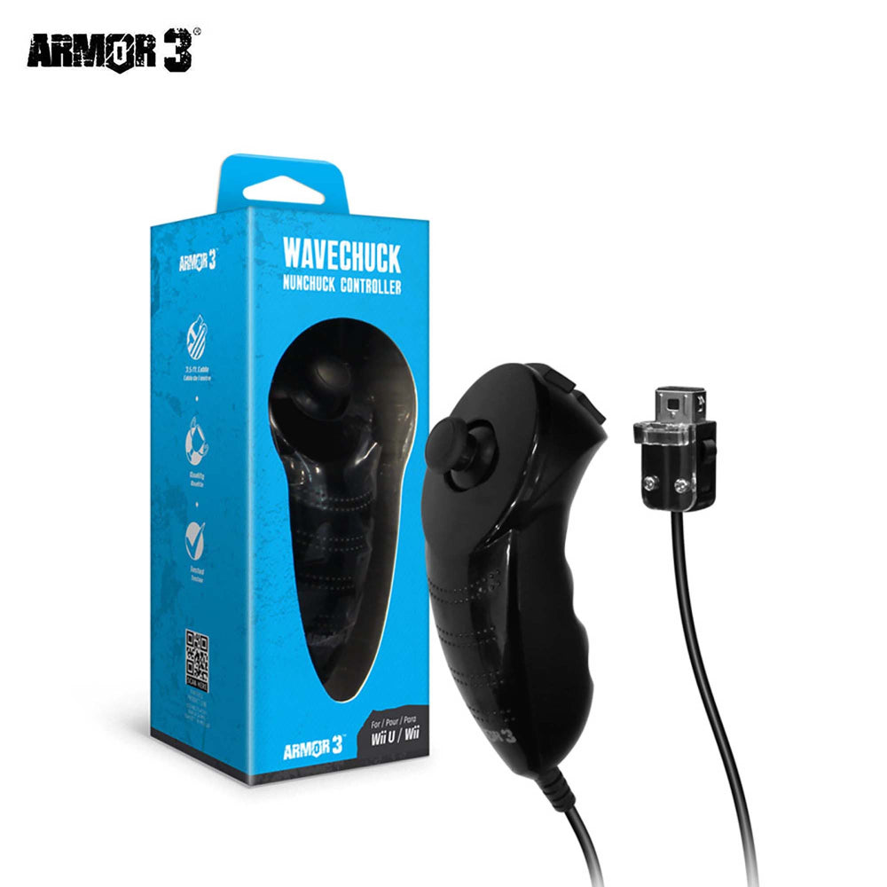 Controleur Nintendo Wii Nunchuk Noir