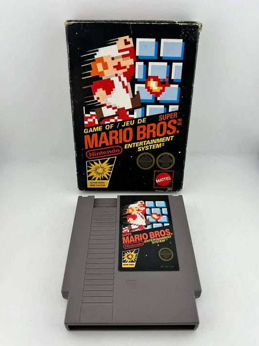 Super Mario Bros Mattel Canadien Nintendo NES