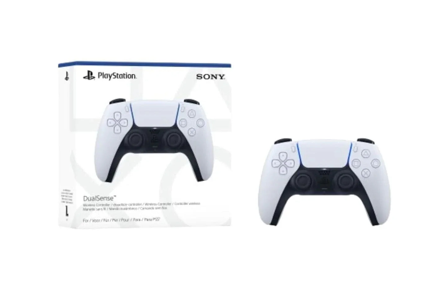 Manette Playstation 5 PS5 Dualsense Sans Fil Blanche