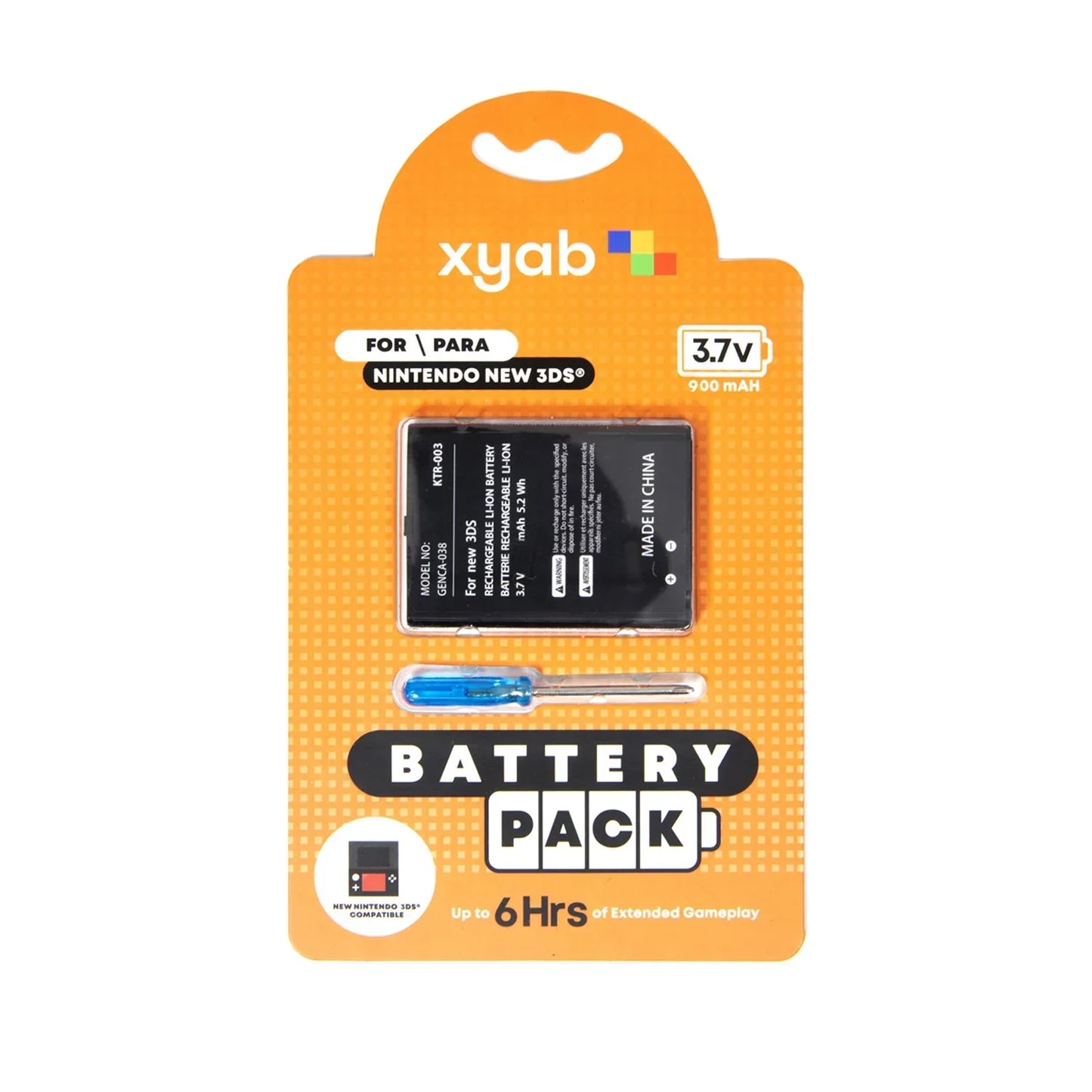 Batteries de Rechange pour console Nintendo New 3DS