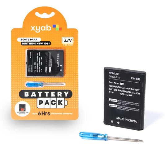 Batteries de Rechange pour console Nintendo New 3DS