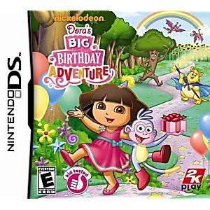 DORA'S BIG BIRTHDAY ADVENTURE (NINTENDO DS) - jeux video game-x