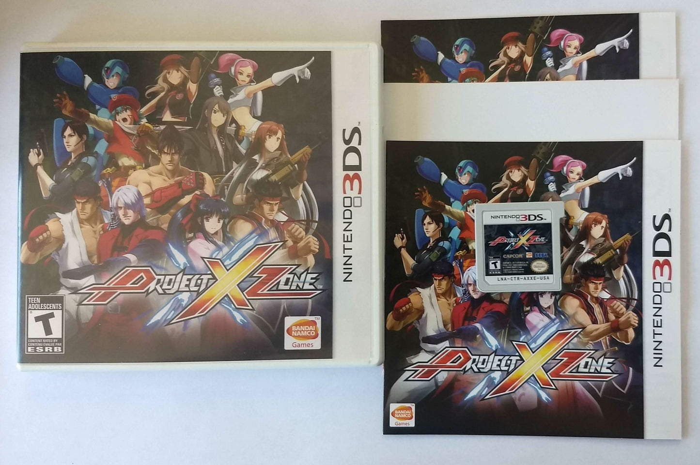 PROJECT X ZONE NINTENDO 3DS - jeux video game-x
