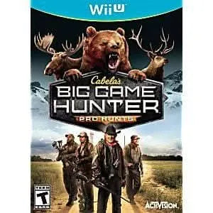 CABELA'S BIG GAME HUNTER: PRO HUNTS NINTENDO WIIU - jeux video game-x