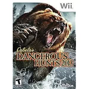 CABELA'S DANGEROUS HUNTS 2013 NINTENDO WII - jeux video game-x