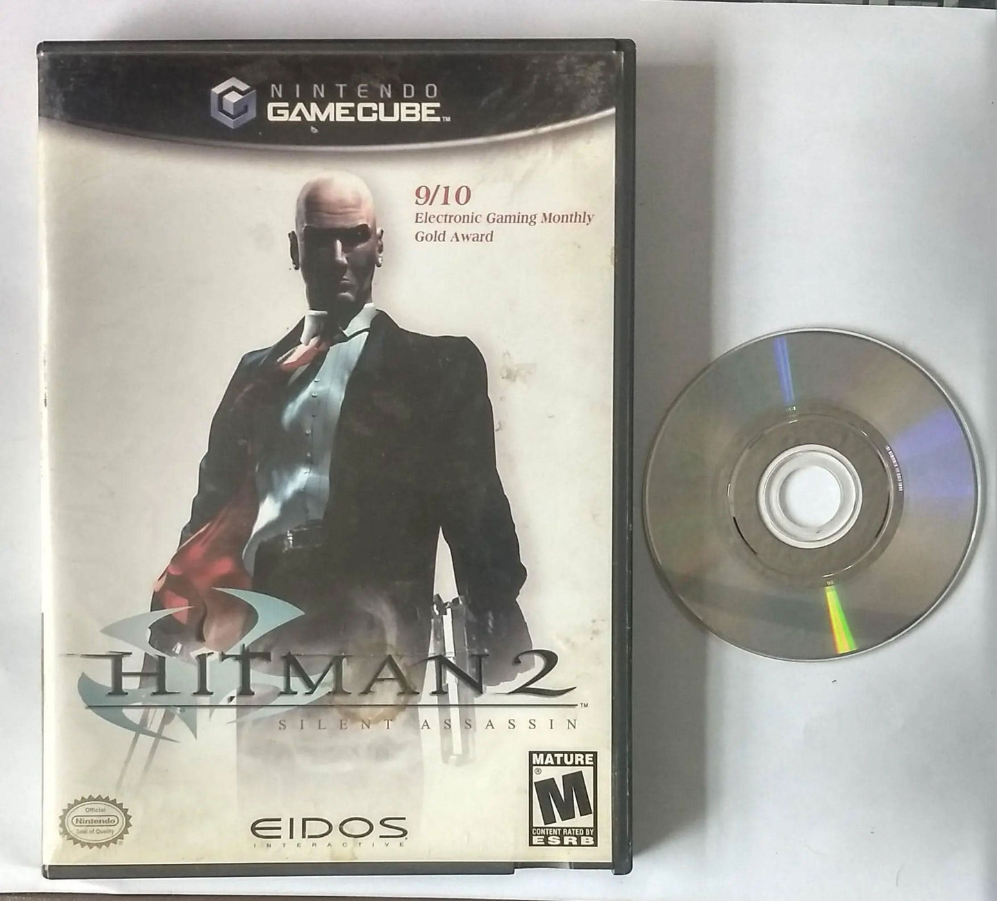 HITMAN 2 SILENT ASSASSIN NINTENDO GAMECUBE NGC - jeux video game-x