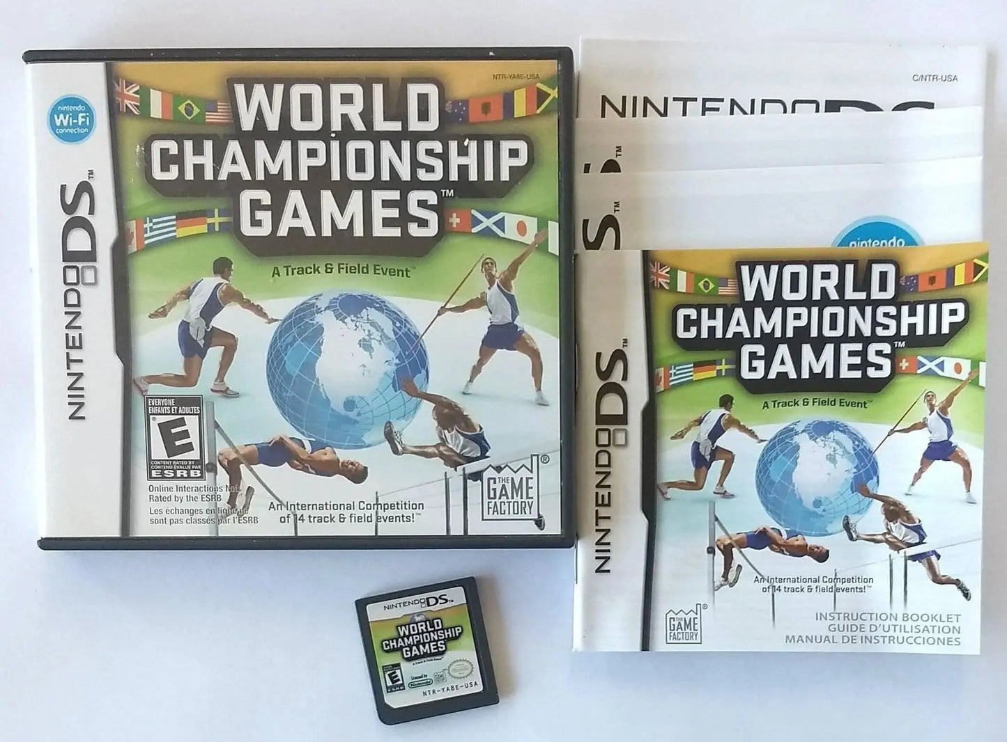 WORLD CHAMPIONSHIP GAMES: A TRACK & FIELD EVENT NINTENDO DS - jeux video game-x