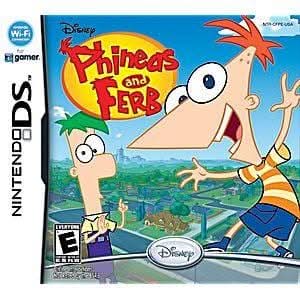 PHINEAS AND FERB NINTENDO DS - jeux video game-x