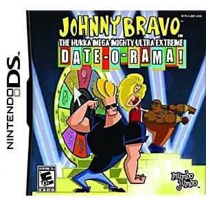 JOHNNY BRAVO IN THE HUKKA-MEGA-MIGHTY-ULTRA-EXTREME DATE-O-RAMA NINTENDO DS - jeux video game-x