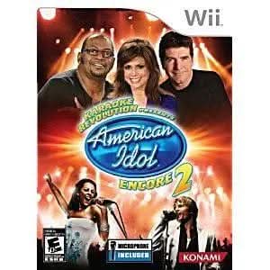 KARAOKE REVOLUTION AMERICAN IDOL ENCORE 2 NINTENDO WII - jeux video game-x